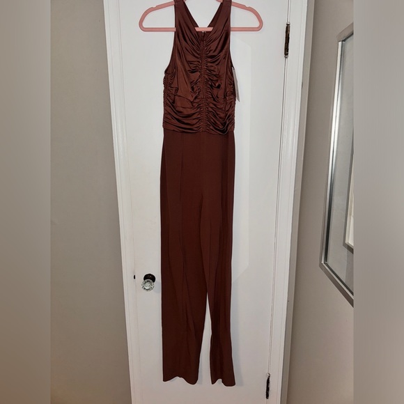 Et Ochs Xavier Ruched Straight Leg Jumpsuit - Picture 4 of 9